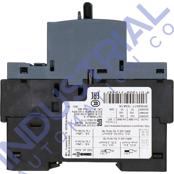 Siemens 3RV2011-1DA10 New