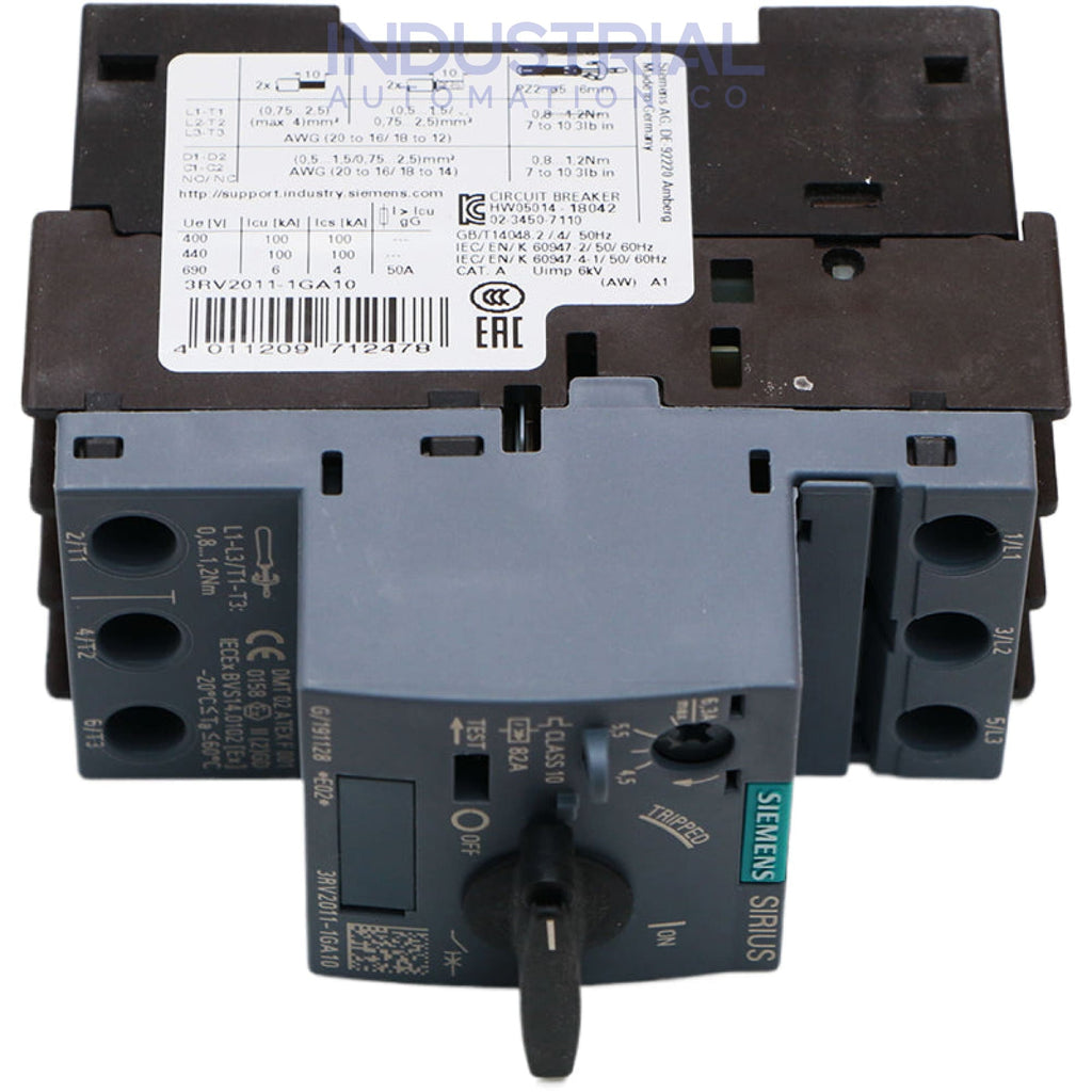 Siemens 3RV2011-1GA10 New