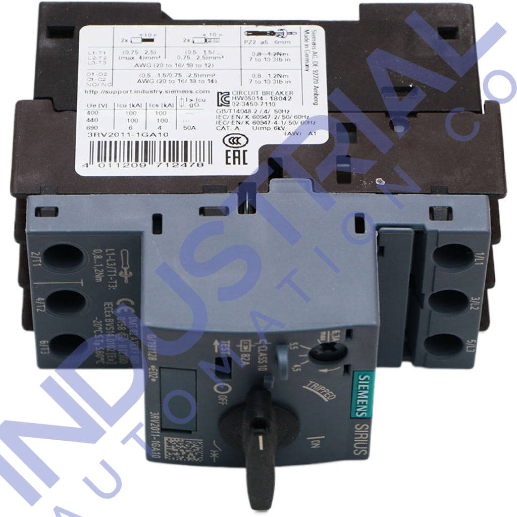 Siemens 3RV2011-1GA10 New