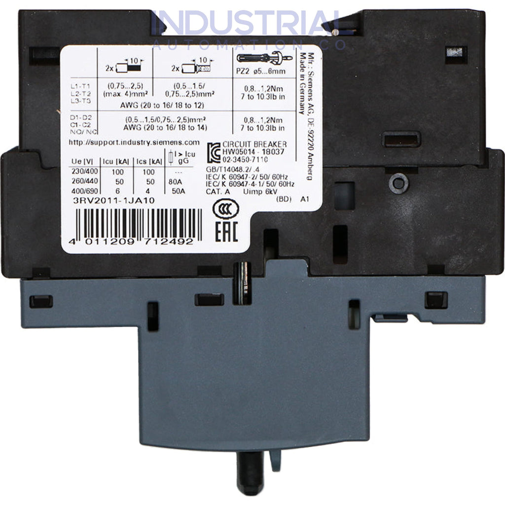 Siemens 3RV2011-1JA10 New