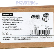 Load image into Gallery viewer, Siemens 3RV2011-1JA10 New