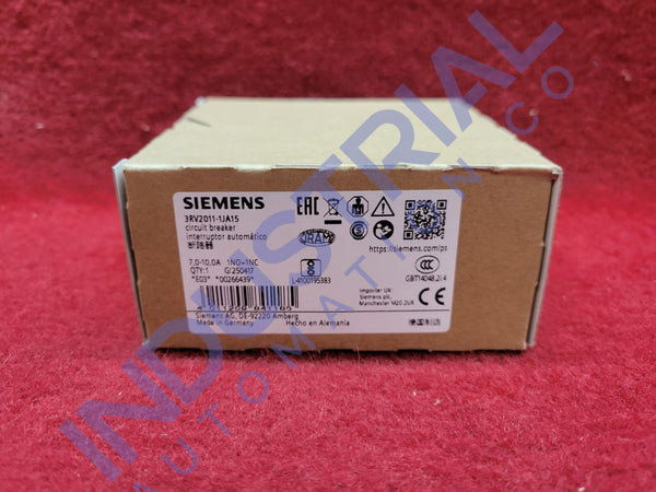 Siemens 3RV2011-1JA15 New