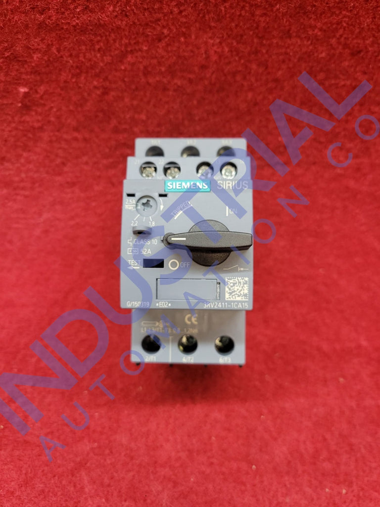 Siemens 3RV2411-1CA15 IAC Certified Refurbished