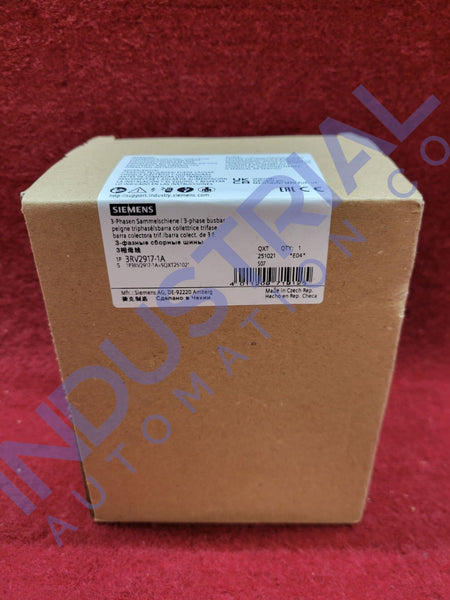Siemens 3RV2917-1A New