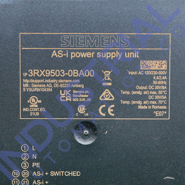 Siemens 3RX9503-0BA00 IAC Certified Refurbished