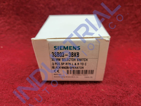 Siemens 3SB03-3BKB New