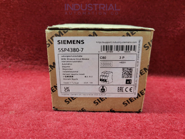 Siemens 5SP4380-7 New