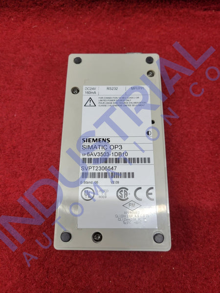 Siemens 6AV3503-1DB10 Industrial Automation