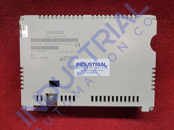 Siemens 6AV6545-0AA15-2AX0 - Industrial Automation