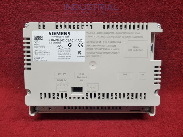 Siemens 6Av6642-0Ba01-1Ax1