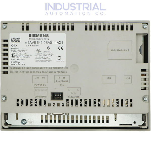 Siemens 6AV6642-0BA01-1AX1