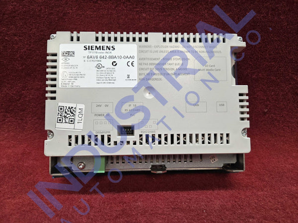 Siemens 6AV6642-8BA10-0AA0 - Industrial Automation