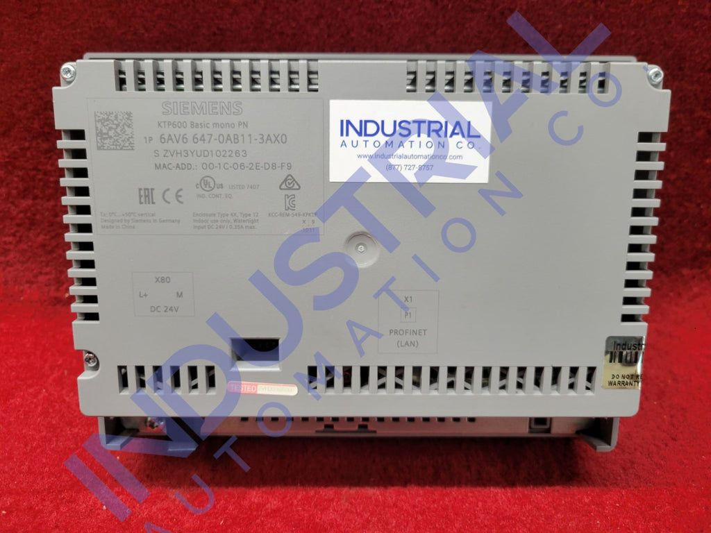 Siemens 6AV6647-0AB11-3AX0 IAC Certified Refurbished Industrial Automation
