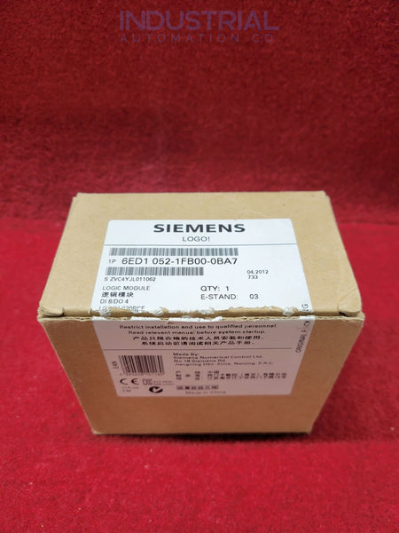 Siemens 6ED1052-1FB00-0BA7 New Open Box