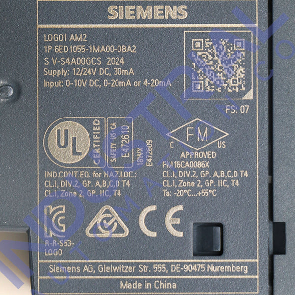 Siemens 6ED1055-1MA00-0BA2 New Business & Industrial