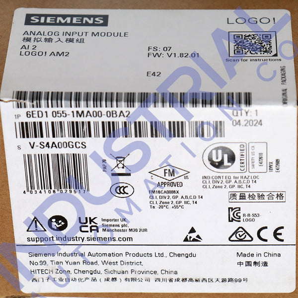 Siemens 6ED1055-1MA00-0BA2 New Business & Industrial
