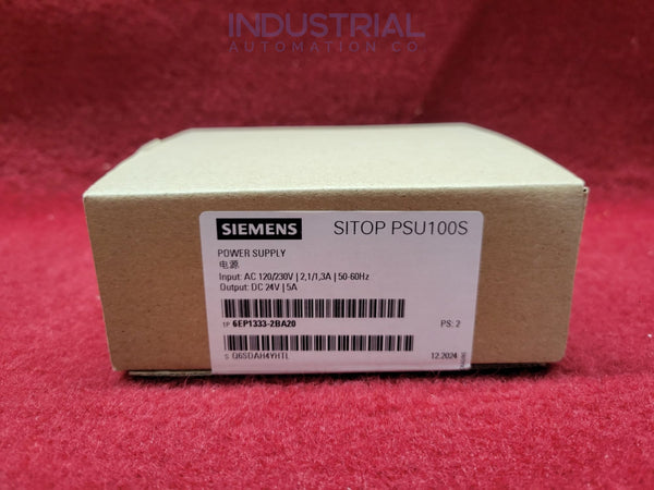 Siemens 6EP1333-2BA20 New