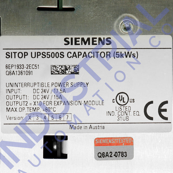 Siemens 6EP1933-2EC51 - New