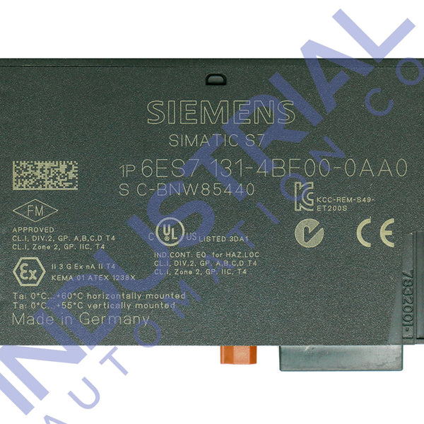 Siemens 6ES7131-4BF00-0AA0 - IAC Certified Refurbished