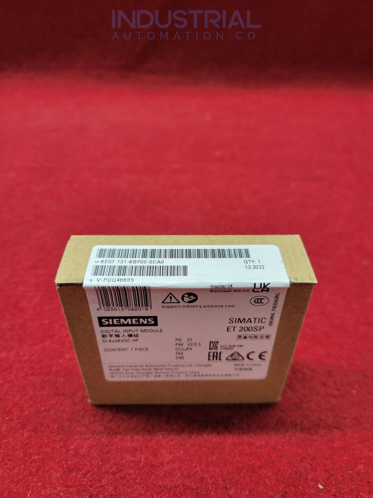 Siemens 6ES7131-6BF00-0CA0 New Business & Industrial