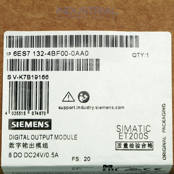 Siemens 6ES7132-4BF00-0AA0 - New