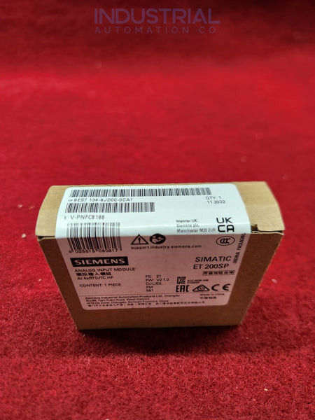 Siemens 6Es7134-6Jd00-0Ca1 New Business & Industrial