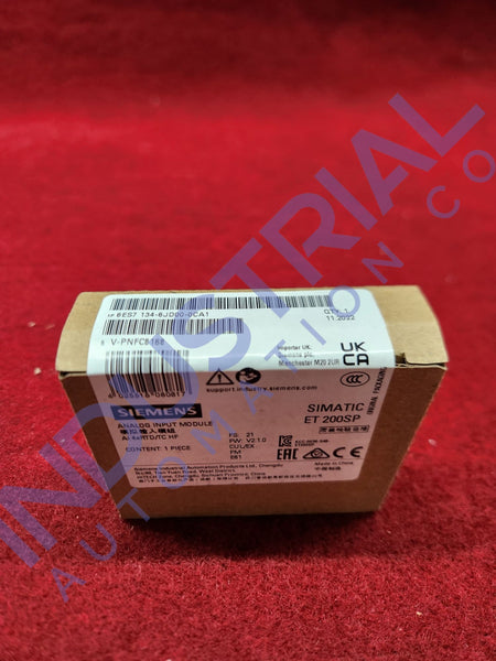 Siemens 6Es7134-6Jd00-0Ca1 New Business & Industrial