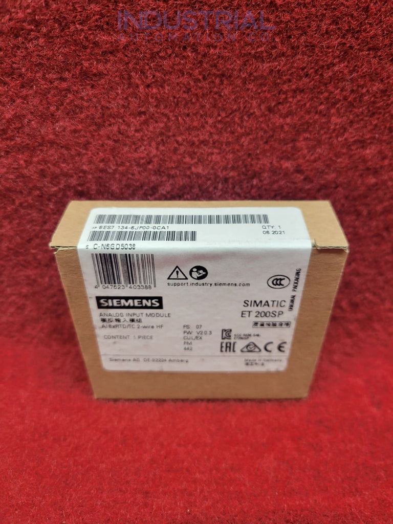 Siemens 6ES7134-6JF00-0CA1 New