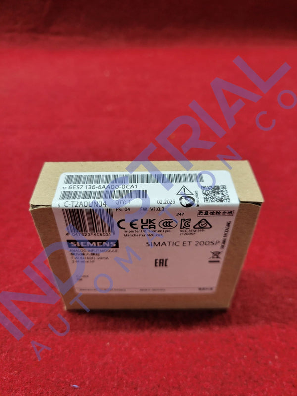 Siemens 6ES7136-6AA00-0CA1 New Business & Industrial