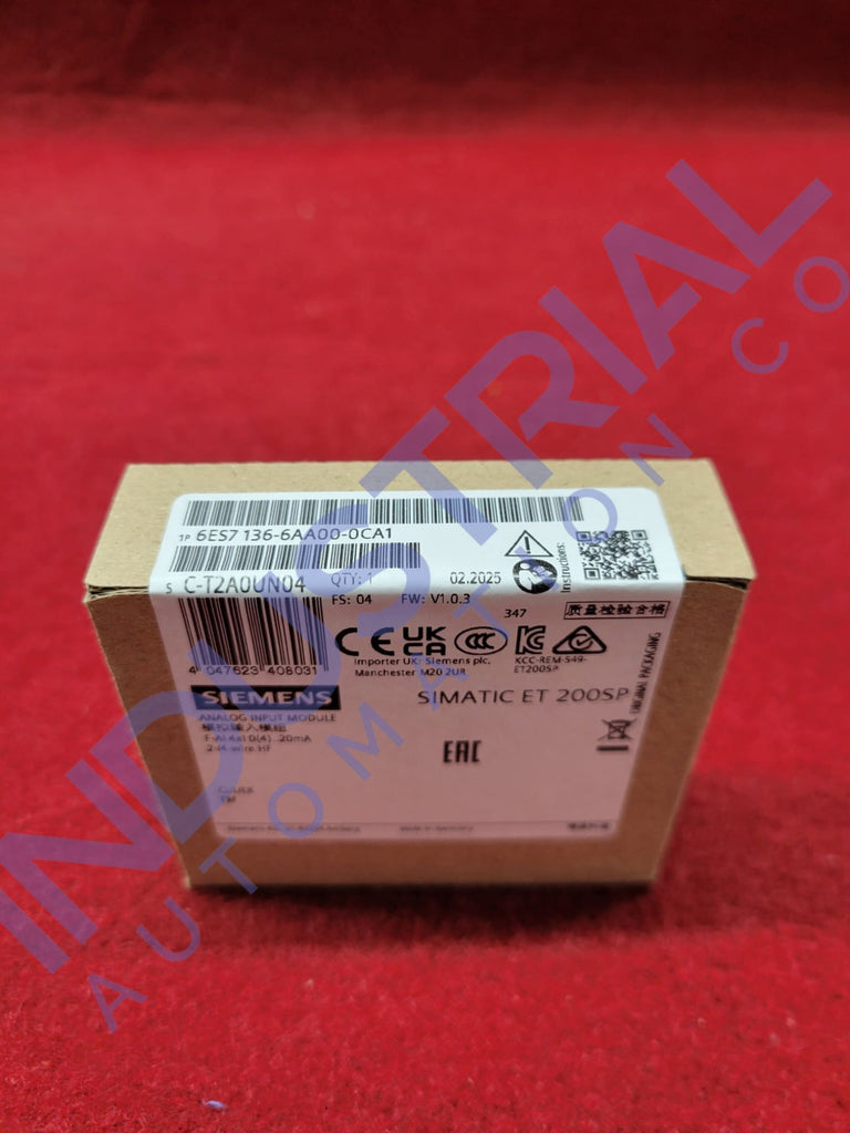 Siemens 6ES7136-6AA00-0CA1 New Business & Industrial