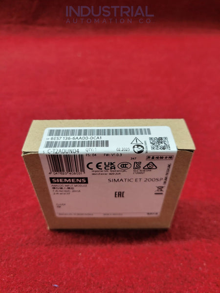 Siemens 6ES7136-6AA00-0CA1 New Business & Industrial