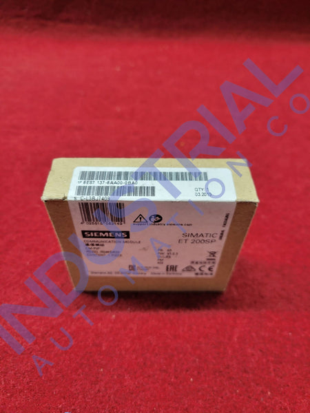 Siemens 6ES7137-6AA00-0BA0 New Business & Industrial
