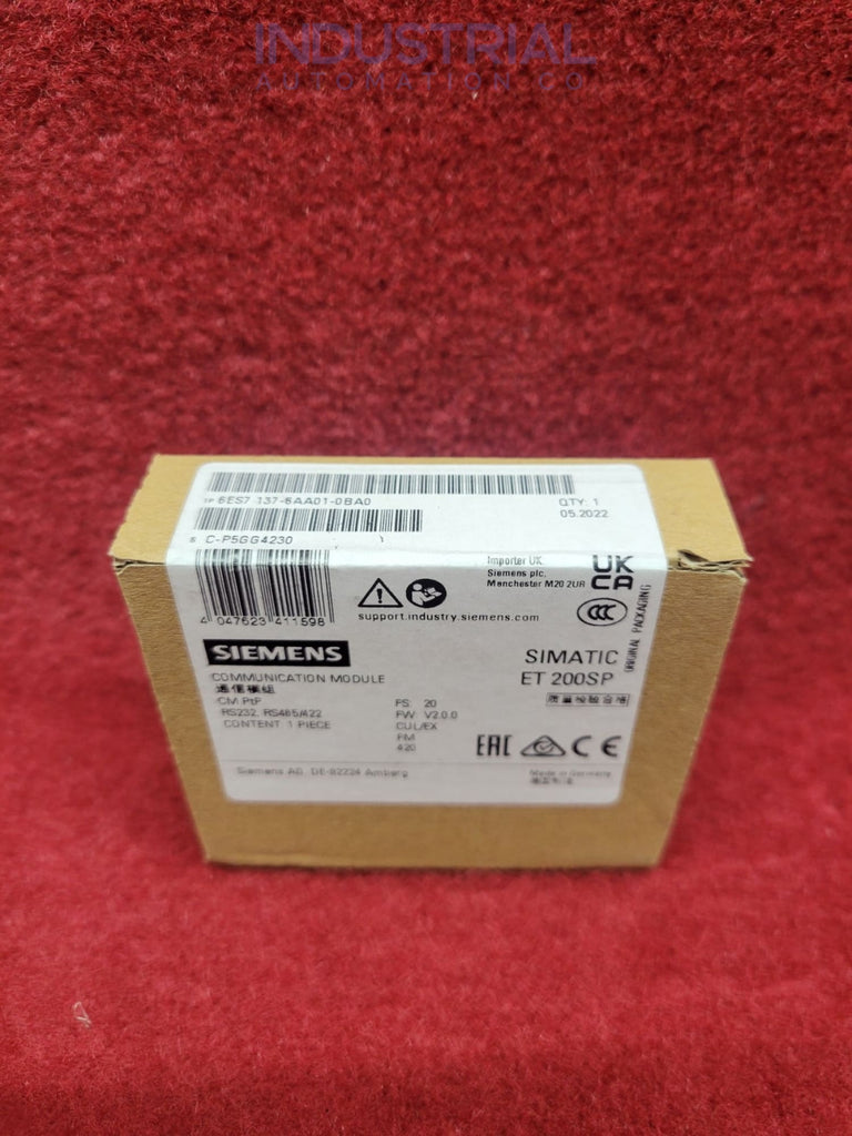 Siemens 6Es7137-6Aa01-0Ba0