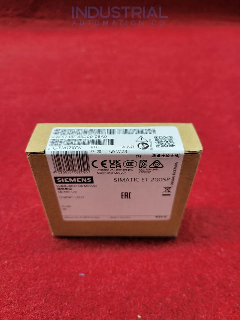 Siemens 6ES7137-6BD00-0BA0 New Business & Industrial
