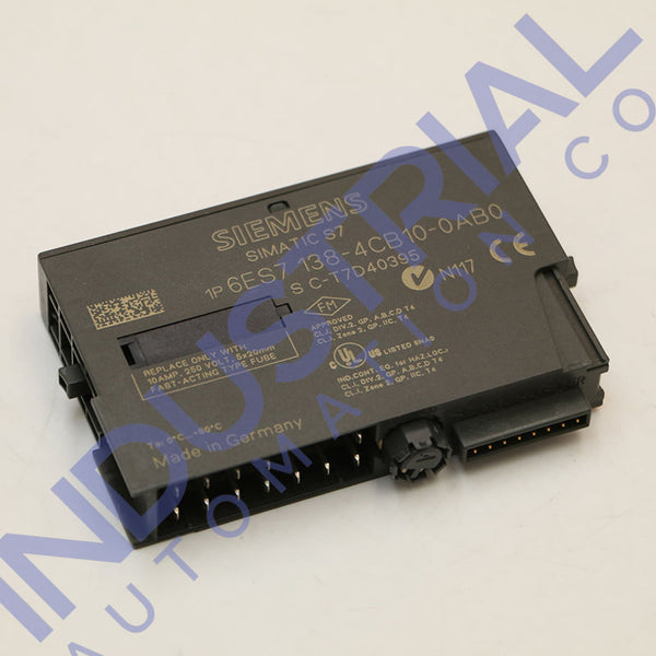 Siemens 6ES7138-4CB10-0AB0 Business & Industrial