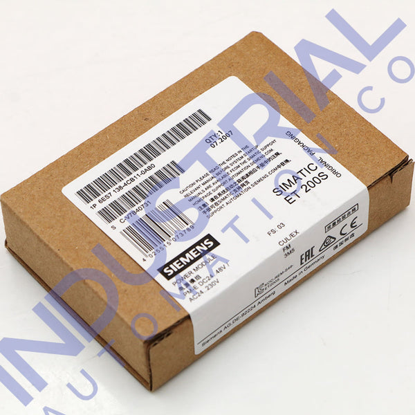 Siemens 6ES7138-4CB11-0AB0 - Business & Industrial