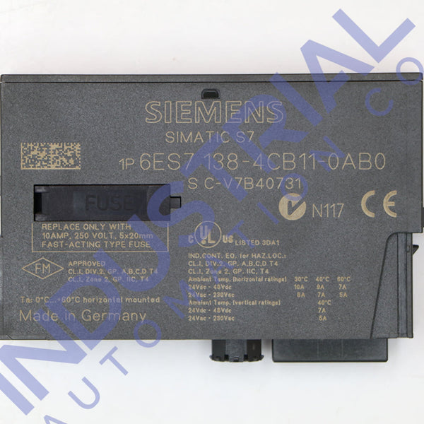 Siemens 6ES7138-4CB11-0AB0 - Business & Industrial