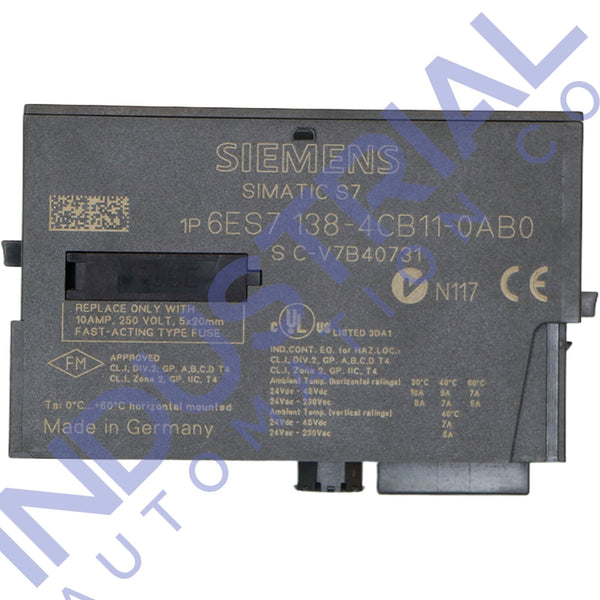 Siemens 6ES7138-4CB11-0AB0 - Business & Industrial