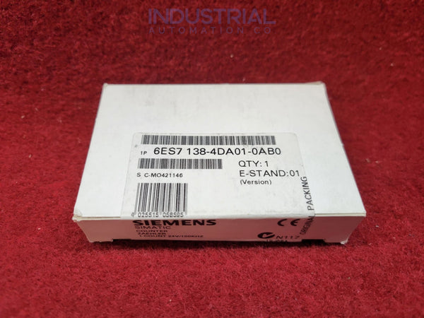 Siemens 6ES7138-4DA01-0AB0 New