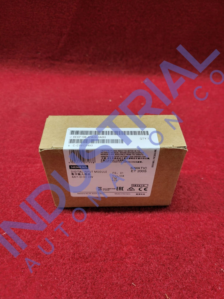 Siemens 6ES7138-4FA04-0AB0 New Business & Industrial