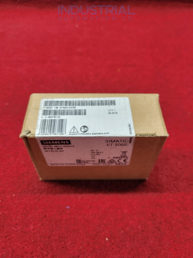 Siemens 6ES7138-4FA05-0AB0 New Business & Industrial