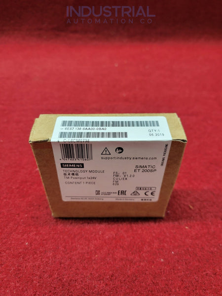 Siemens 6ES7138-6AA00-0BA0 New Business & Industrial
