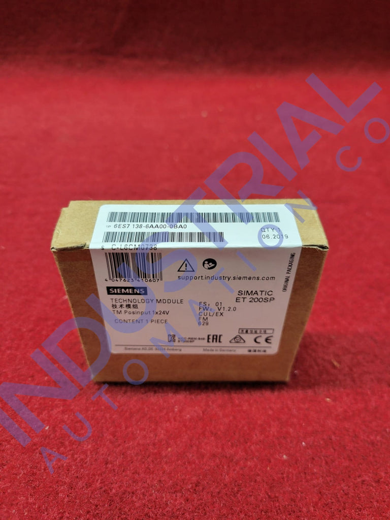 Siemens 6ES7138-6AA00-0BA0 New Business & Industrial