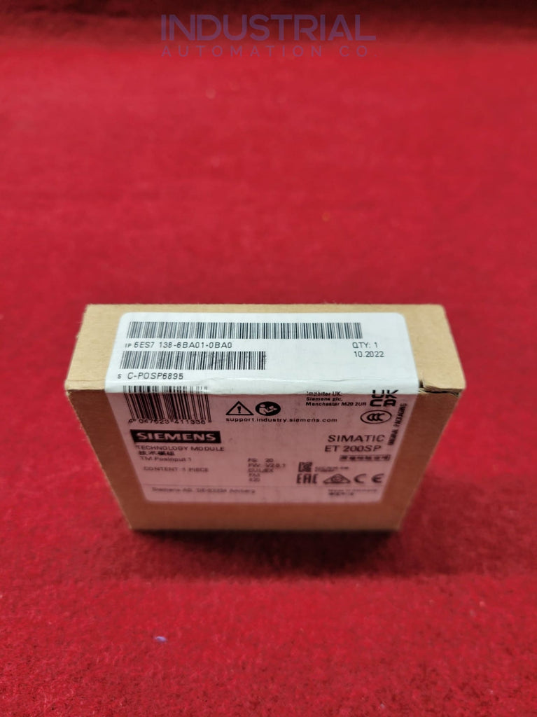 Siemens 6ES7138-6BA01-0BA0 New Business & Industrial