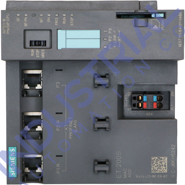 Siemens 6ES7151-8AB01-0AB0 IAC Certified Refurbished Business & Industrial