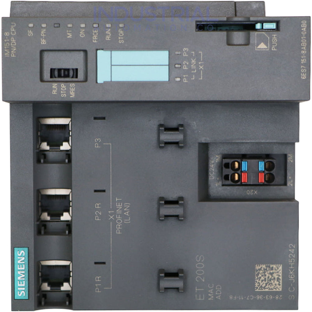 Siemens 6ES7151-8AB01-0AB0 IAC Certified Refurbished Business & Industrial