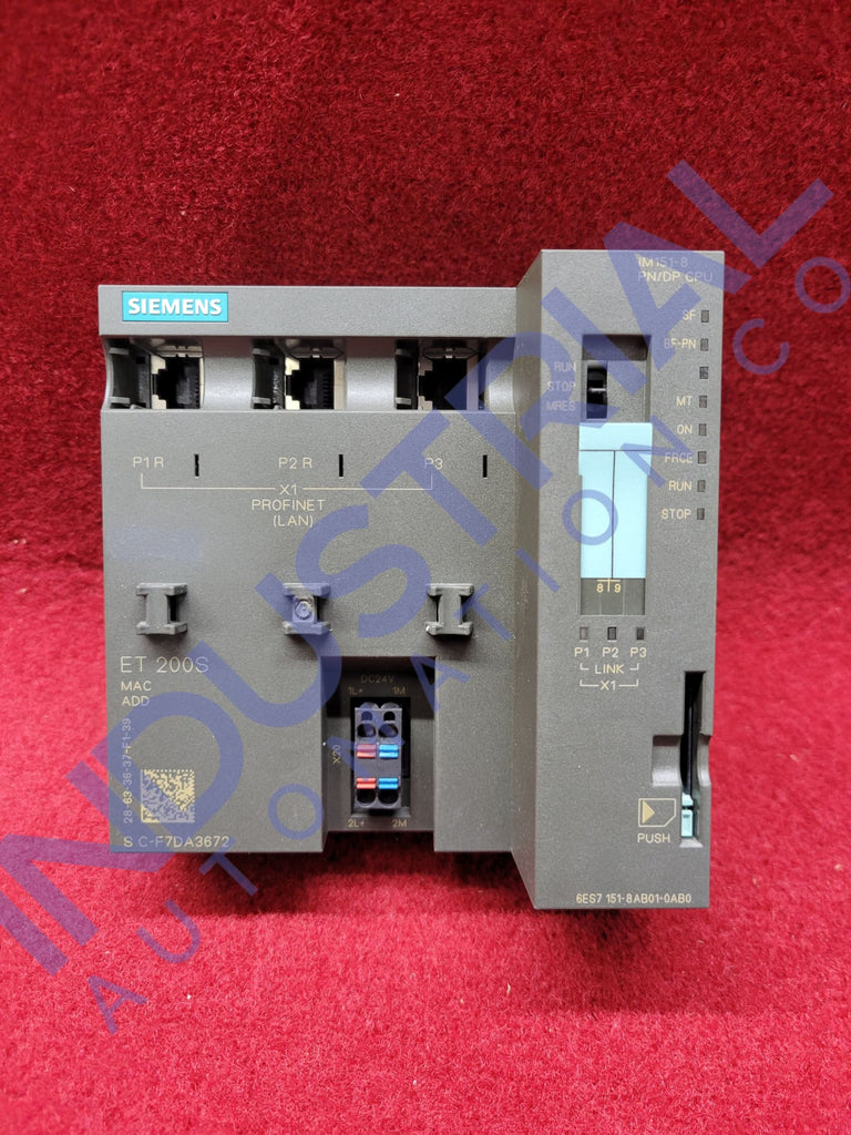 Siemens 6ES7151-8AB01-0AB0 IAC Certified Refurbished Business & Industrial