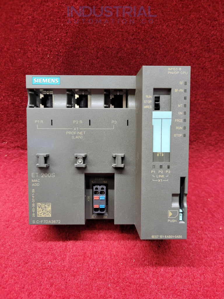 Siemens 6ES7151-8AB01-0AB0 IAC Certified Refurbished Business & Industrial