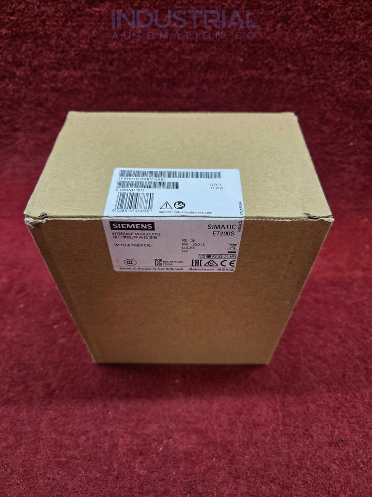 Siemens 6ES7151-8AB01-0AB0 - New Open Box - Business & Industrial