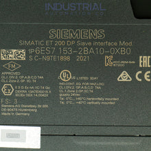 Load image into Gallery viewer, Siemens 6ES7153-2BA10-0XB0 New